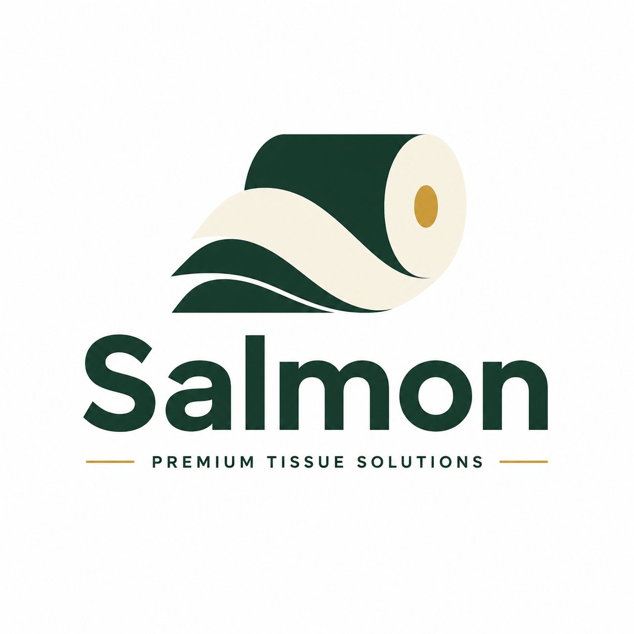 Salmon Paper Bobins